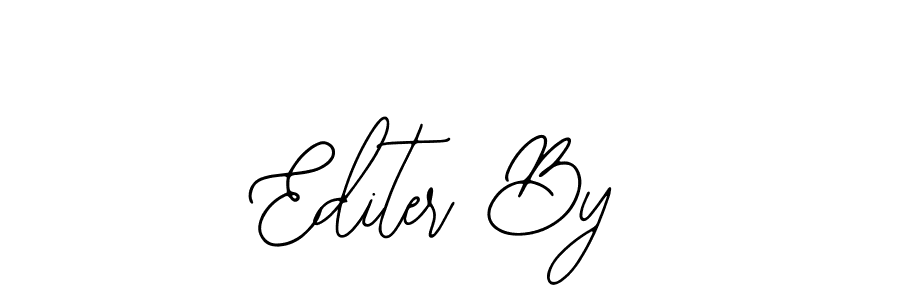 Here are the top 10 professional signature styles for the name Editer By. These are the best autograph styles you can use for your name. Editer By signature style 12 images and pictures png