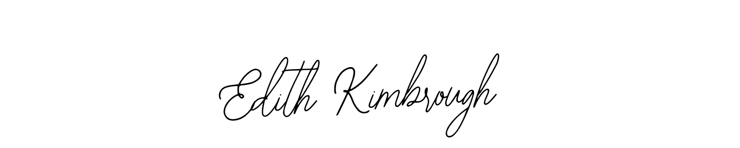 How to make Edith Kimbrough name signature. Use Bearetta-2O07w style for creating short signs online. This is the latest handwritten sign. Edith Kimbrough signature style 12 images and pictures png