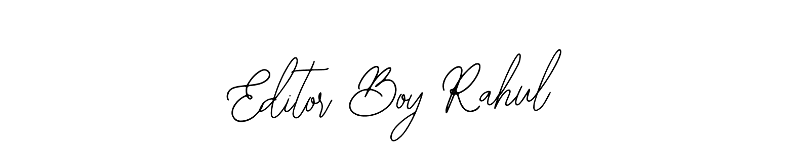 You can use this online signature creator to create a handwritten signature for the name Editor Boy Rahul. This is the best online autograph maker. Editor Boy Rahul signature style 12 images and pictures png