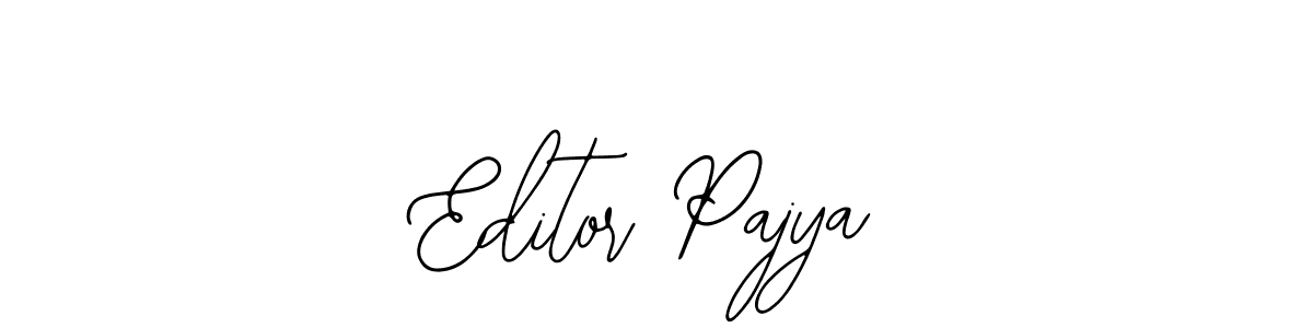 Once you've used our free online signature maker to create your best signature Bearetta-2O07w style, it's time to enjoy all of the benefits that Editor Pajya name signing documents. Editor Pajya signature style 12 images and pictures png