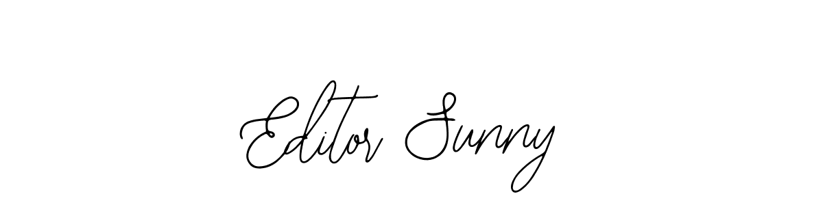 if you are searching for the best signature style for your name Editor Sunny. so please give up your signature search. here we have designed multiple signature styles  using Bearetta-2O07w. Editor Sunny signature style 12 images and pictures png