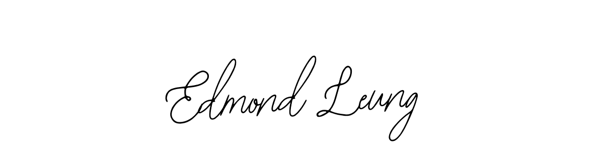 The best way (Bearetta-2O07w) to make a short signature is to pick only two or three words in your name. The name Edmond Leung include a total of six letters. For converting this name. Edmond Leung signature style 12 images and pictures png