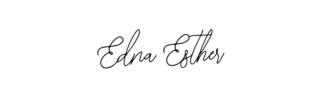 How to make Edna Esther signature? Bearetta-2O07w is a professional autograph style. Create handwritten signature for Edna Esther name. Edna Esther signature style 12 images and pictures png