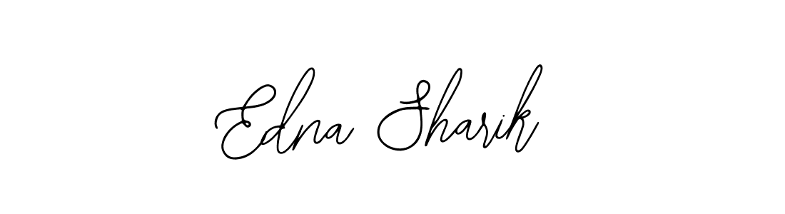 if you are searching for the best signature style for your name Edna Sharik. so please give up your signature search. here we have designed multiple signature styles  using Bearetta-2O07w. Edna Sharik signature style 12 images and pictures png