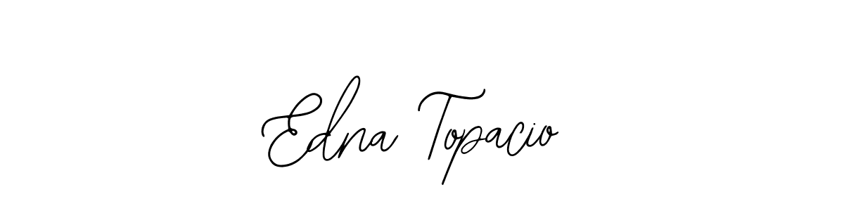 This is the best signature style for the Edna Topacio name. Also you like these signature font (Bearetta-2O07w). Mix name signature. Edna Topacio signature style 12 images and pictures png