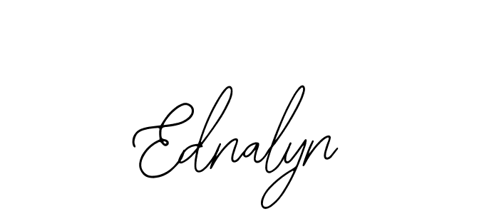 Ednalyn stylish signature style. Best Handwritten Sign (Bearetta-2O07w) for my name. Handwritten Signature Collection Ideas for my name Ednalyn. Ednalyn signature style 12 images and pictures png