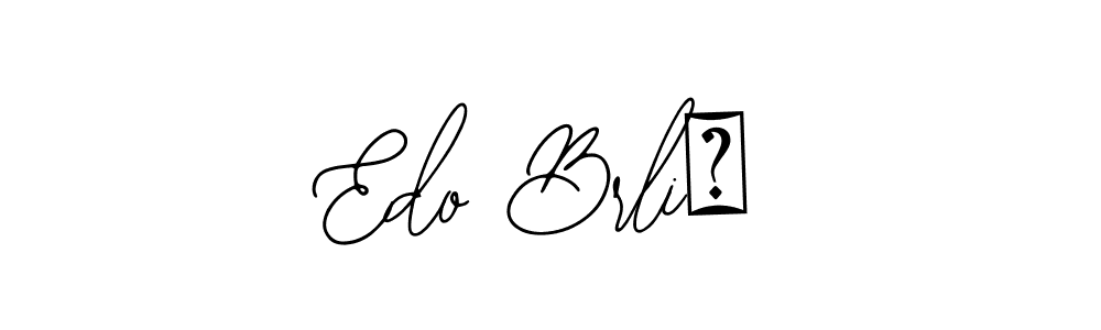 Similarly Bearetta-2O07w is the best handwritten signature design. Signature creator online .You can use it as an online autograph creator for name Edo Brlić. Edo Brlić signature style 12 images and pictures png