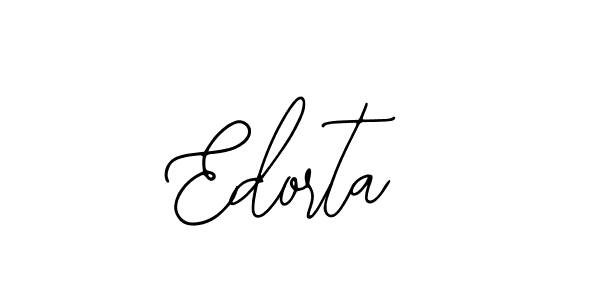 You should practise on your own different ways (Bearetta-2O07w) to write your name (Edorta) in signature. don't let someone else do it for you. Edorta signature style 12 images and pictures png