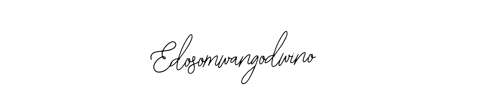 Also You can easily find your signature by using the search form. We will create Edosomwangodwino name handwritten signature images for you free of cost using Bearetta-2O07w sign style. Edosomwangodwino signature style 12 images and pictures png