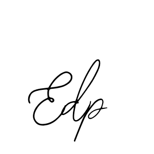 Make a beautiful signature design for name Edp. With this signature (Bearetta-2O07w) style, you can create a handwritten signature for free. Edp signature style 12 images and pictures png