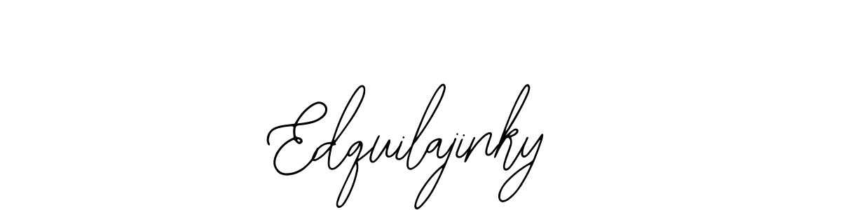 Make a beautiful signature design for name Edquilajinky. With this signature (Bearetta-2O07w) style, you can create a handwritten signature for free. Edquilajinky signature style 12 images and pictures png