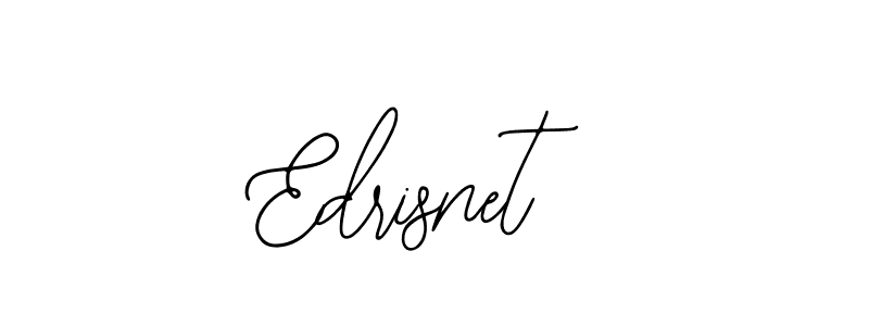 How to make Edrisnet signature? Bearetta-2O07w is a professional autograph style. Create handwritten signature for Edrisnet name. Edrisnet signature style 12 images and pictures png