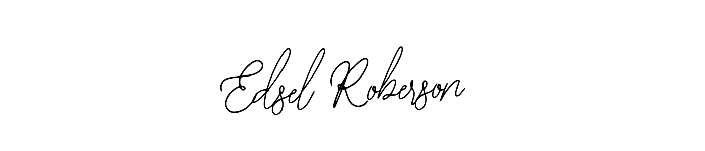 It looks lik you need a new signature style for name Edsel Roberson. Design unique handwritten (Bearetta-2O07w) signature with our free signature maker in just a few clicks. Edsel Roberson signature style 12 images and pictures png