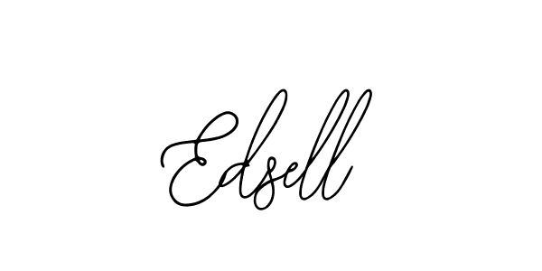 Bearetta-2O07w is a professional signature style that is perfect for those who want to add a touch of class to their signature. It is also a great choice for those who want to make their signature more unique. Get Edsell name to fancy signature for free. Edsell signature style 12 images and pictures png