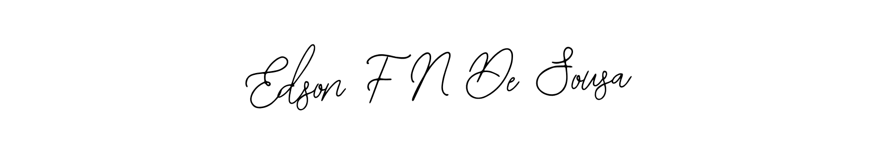 Similarly Bearetta-2O07w is the best handwritten signature design. Signature creator online .You can use it as an online autograph creator for name Edson F N De Sousa. Edson F N De Sousa signature style 12 images and pictures png