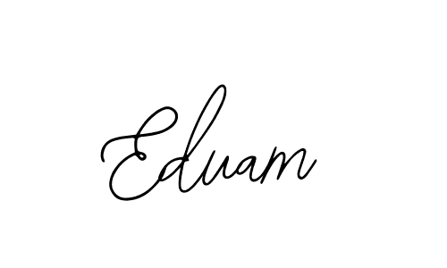 Also You can easily find your signature by using the search form. We will create Eduam name handwritten signature images for you free of cost using Bearetta-2O07w sign style. Eduam signature style 12 images and pictures png