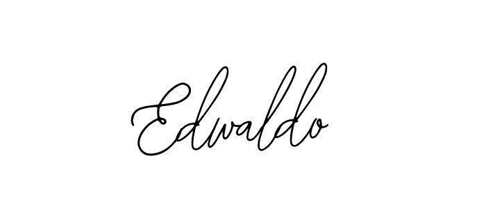 How to make Edwaldo name signature. Use Bearetta-2O07w style for creating short signs online. This is the latest handwritten sign. Edwaldo signature style 12 images and pictures png