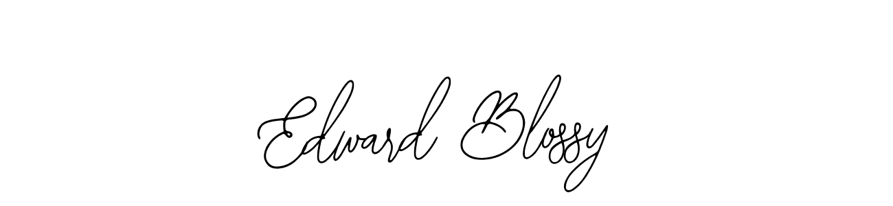 How to make Edward Blossy signature? Bearetta-2O07w is a professional autograph style. Create handwritten signature for Edward Blossy name. Edward Blossy signature style 12 images and pictures png