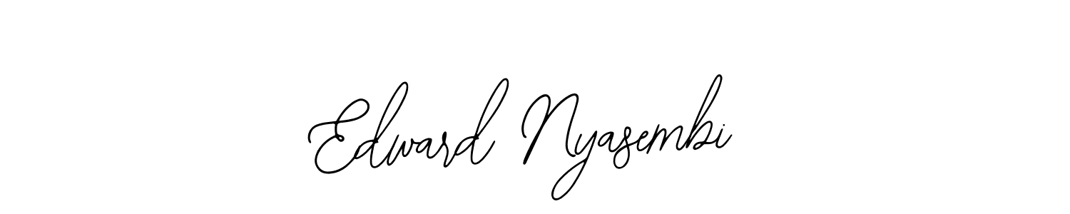 Bearetta-2O07w is a professional signature style that is perfect for those who want to add a touch of class to their signature. It is also a great choice for those who want to make their signature more unique. Get Edward Nyasembi name to fancy signature for free. Edward Nyasembi signature style 12 images and pictures png
