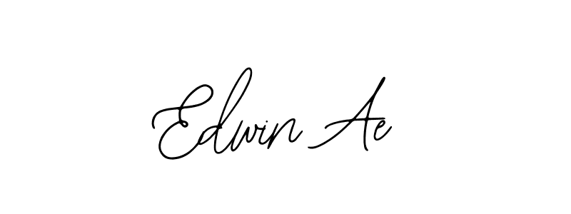 Create a beautiful signature design for name Edwin Ae. With this signature (Bearetta-2O07w) fonts, you can make a handwritten signature for free. Edwin Ae signature style 12 images and pictures png
