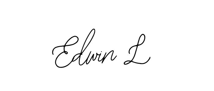 Use a signature maker to create a handwritten signature online. With this signature software, you can design (Bearetta-2O07w) your own signature for name Edwin L. Edwin L signature style 12 images and pictures png