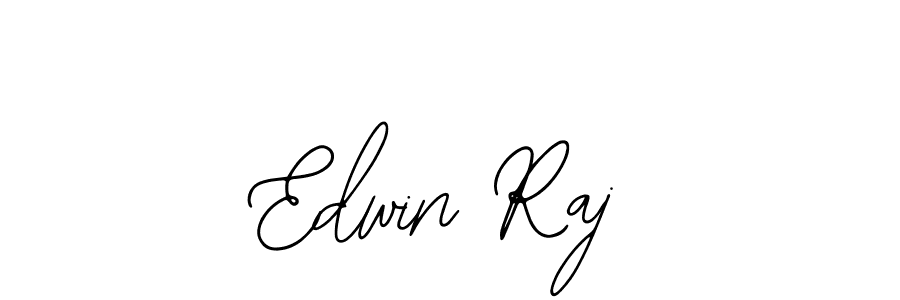 Use a signature maker to create a handwritten signature online. With this signature software, you can design (Bearetta-2O07w) your own signature for name Edwin Raj. Edwin Raj signature style 12 images and pictures png