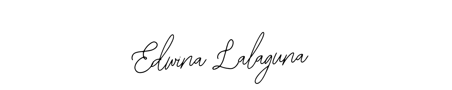 How to make Edwina Lalaguna signature? Bearetta-2O07w is a professional autograph style. Create handwritten signature for Edwina Lalaguna name. Edwina Lalaguna signature style 12 images and pictures png