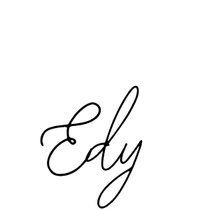 It looks lik you need a new signature style for name Edy. Design unique handwritten (Bearetta-2O07w) signature with our free signature maker in just a few clicks. Edy signature style 12 images and pictures png