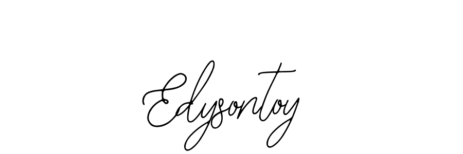 Use a signature maker to create a handwritten signature online. With this signature software, you can design (Bearetta-2O07w) your own signature for name Edysontoy. Edysontoy signature style 12 images and pictures png