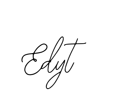 You can use this online signature creator to create a handwritten signature for the name Edyt. This is the best online autograph maker. Edyt signature style 12 images and pictures png