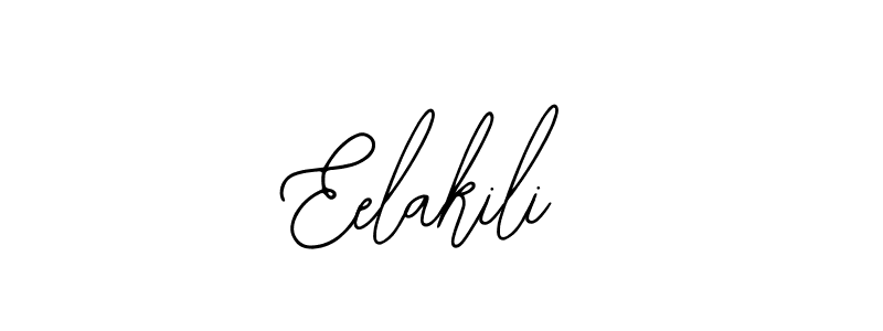 The best way (Bearetta-2O07w) to make a short signature is to pick only two or three words in your name. The name Eelakili include a total of six letters. For converting this name. Eelakili signature style 12 images and pictures png
