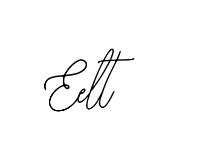 Design your own signature with our free online signature maker. With this signature software, you can create a handwritten (Bearetta-2O07w) signature for name Eelt. Eelt signature style 12 images and pictures png