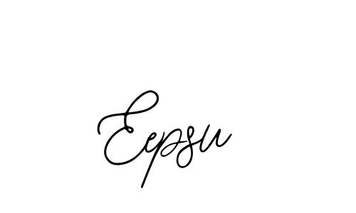 Also we have Eepsu name is the best signature style. Create professional handwritten signature collection using Bearetta-2O07w autograph style. Eepsu signature style 12 images and pictures png