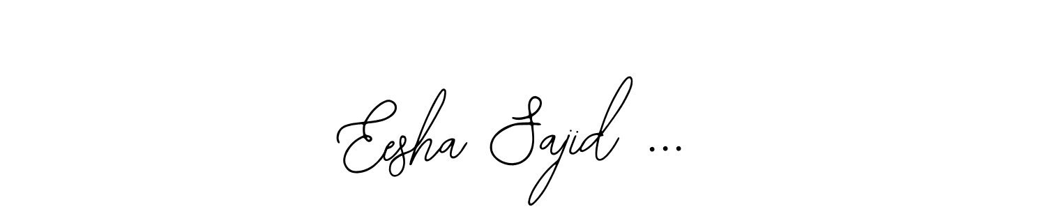 It looks lik you need a new signature style for name Eesha Sajid .... Design unique handwritten (Bearetta-2O07w) signature with our free signature maker in just a few clicks. Eesha Sajid ... signature style 12 images and pictures png