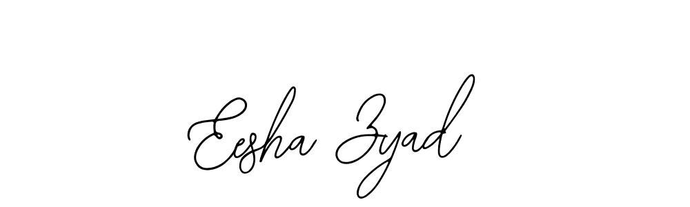 Similarly Bearetta-2O07w is the best handwritten signature design. Signature creator online .You can use it as an online autograph creator for name Eesha Zyad. Eesha Zyad signature style 12 images and pictures png