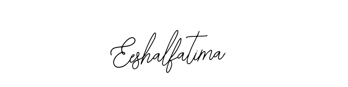 The best way (Bearetta-2O07w) to make a short signature is to pick only two or three words in your name. The name Eeshalfatima include a total of six letters. For converting this name. Eeshalfatima signature style 12 images and pictures png