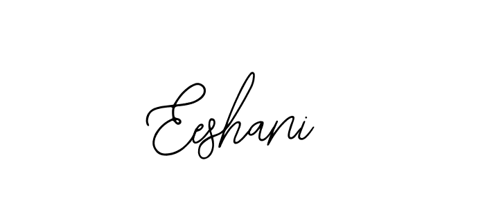 Design your own signature with our free online signature maker. With this signature software, you can create a handwritten (Bearetta-2O07w) signature for name Eeshani. Eeshani signature style 12 images and pictures png