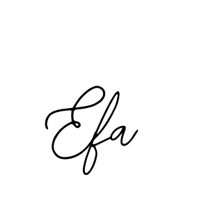 How to make Efa signature? Bearetta-2O07w is a professional autograph style. Create handwritten signature for Efa name. Efa signature style 12 images and pictures png
