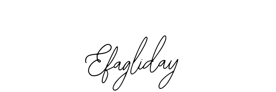 You should practise on your own different ways (Bearetta-2O07w) to write your name (Efagliday) in signature. don't let someone else do it for you. Efagliday signature style 12 images and pictures png