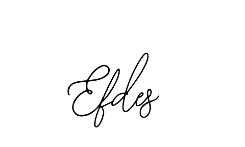 Use a signature maker to create a handwritten signature online. With this signature software, you can design (Bearetta-2O07w) your own signature for name Efdes. Efdes signature style 12 images and pictures png