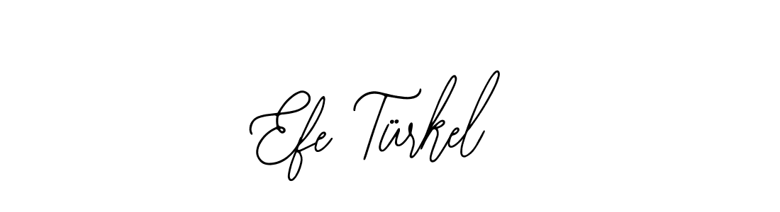 How to make Efe Türkel name signature. Use Bearetta-2O07w style for creating short signs online. This is the latest handwritten sign. Efe Türkel signature style 12 images and pictures png