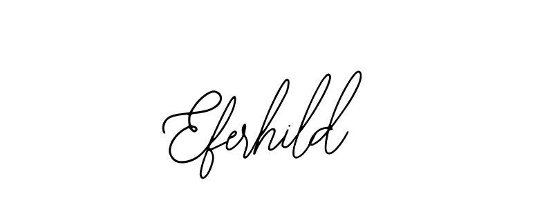 Make a beautiful signature design for name Eferhild. Use this online signature maker to create a handwritten signature for free. Eferhild signature style 12 images and pictures png