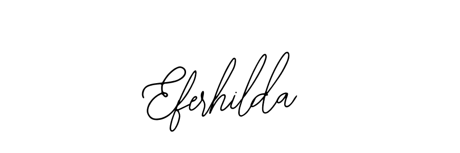 This is the best signature style for the Eferhilda name. Also you like these signature font (Bearetta-2O07w). Mix name signature. Eferhilda signature style 12 images and pictures png