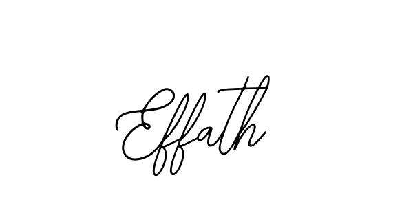 The best way (Bearetta-2O07w) to make a short signature is to pick only two or three words in your name. The name Effath include a total of six letters. For converting this name. Effath signature style 12 images and pictures png