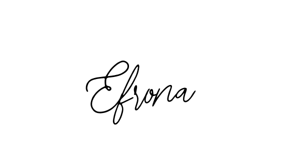Use a signature maker to create a handwritten signature online. With this signature software, you can design (Bearetta-2O07w) your own signature for name Efrona. Efrona signature style 12 images and pictures png