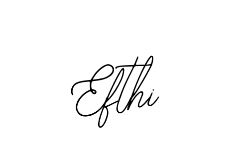 Efthi stylish signature style. Best Handwritten Sign (Bearetta-2O07w) for my name. Handwritten Signature Collection Ideas for my name Efthi. Efthi signature style 12 images and pictures png