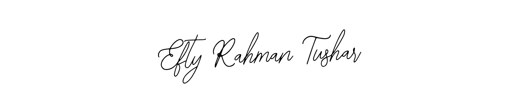 Similarly Bearetta-2O07w is the best handwritten signature design. Signature creator online .You can use it as an online autograph creator for name Efty Rahman Tushar. Efty Rahman Tushar signature style 12 images and pictures png