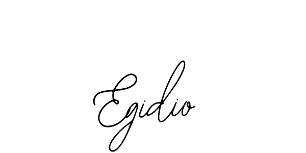 Design your own signature with our free online signature maker. With this signature software, you can create a handwritten (Bearetta-2O07w) signature for name Egidio. Egidio signature style 12 images and pictures png