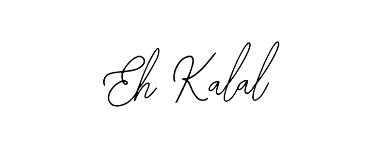 The best way (Bearetta-2O07w) to make a short signature is to pick only two or three words in your name. The name Eh Kalal include a total of six letters. For converting this name. Eh Kalal signature style 12 images and pictures png