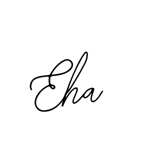 Create a beautiful signature design for name Eha. With this signature (Bearetta-2O07w) fonts, you can make a handwritten signature for free. Eha signature style 12 images and pictures png